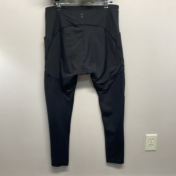 Thinx Moderate Absorbency Activewear Leggings High Rise Pockets Black L - Picture 4 of 15